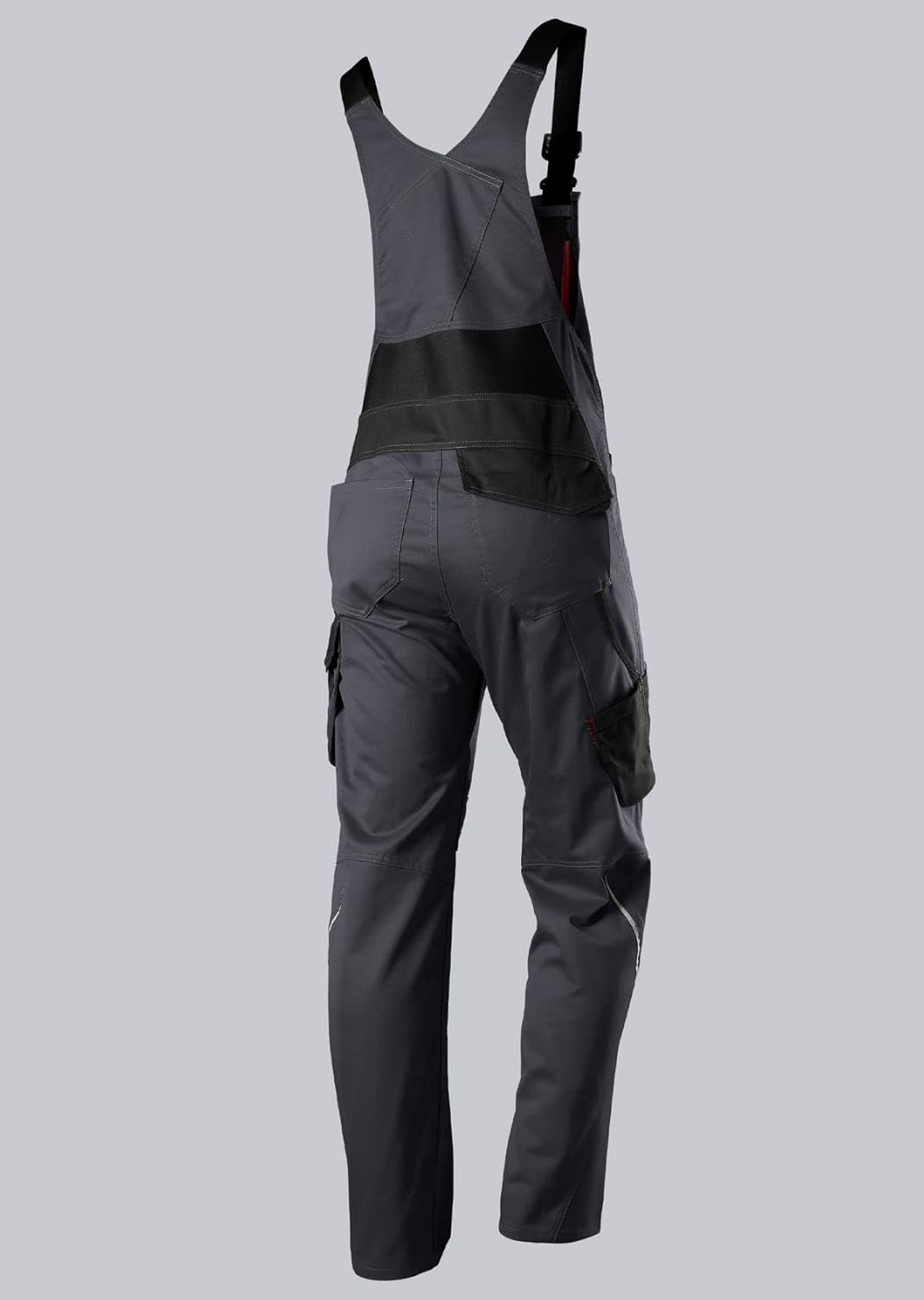 BP 1979-570-5632 Latzhose mit Kniepolstertaschen - Stretch-Hosenträger - Verstellbarer Bund - 65% Po
