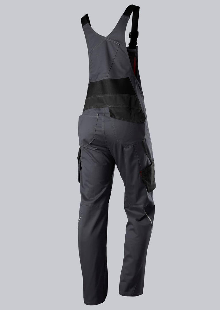 BP 1979-570-5632 Latzhose mit Kniepolstertaschen - Stretch-Hosenträger - Verstellbarer Bund - 65% Po