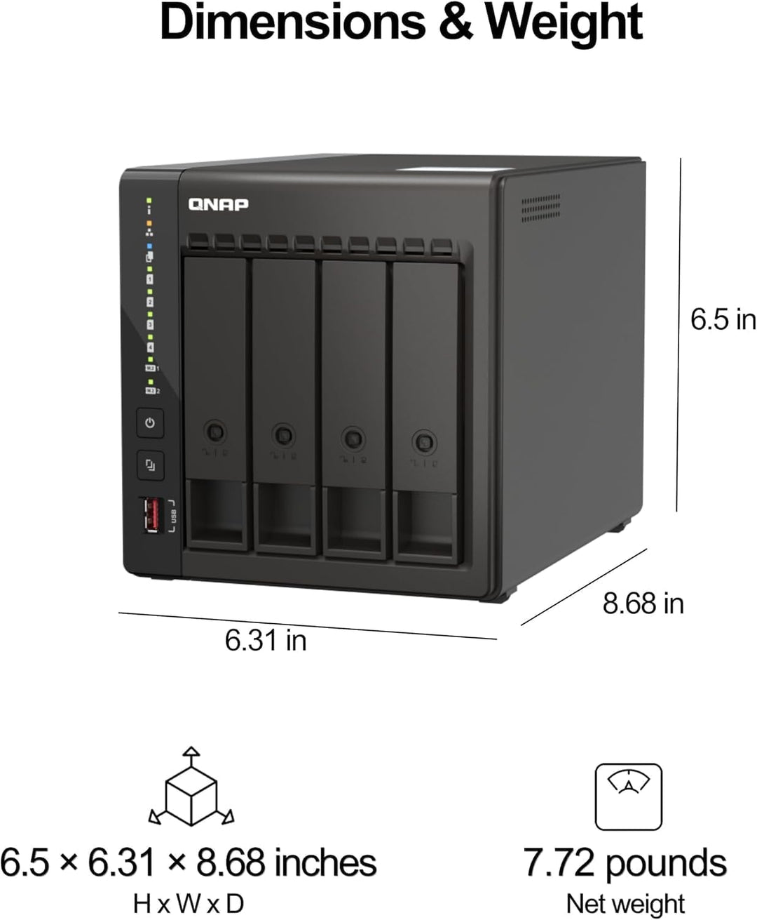 Qnap TS-453E - NAS-Server