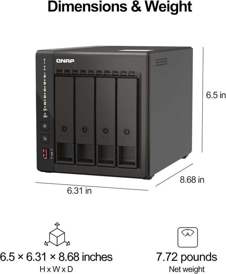 Qnap TS-453E - NAS-Server