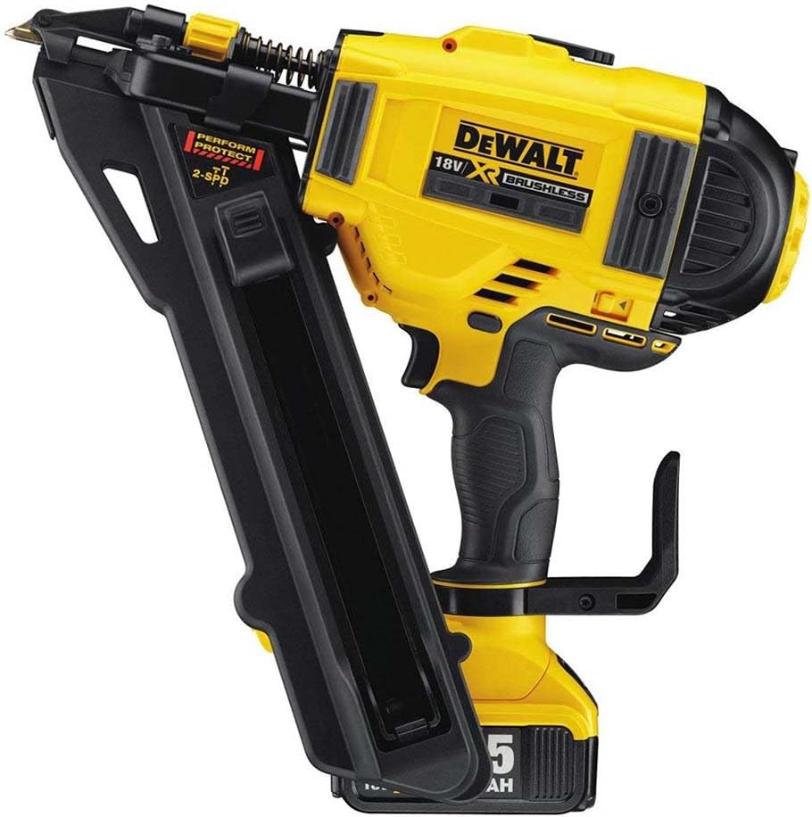 DEWALT Akku-Nagler, 1 Stück, gelb;Schwarz, DCN693P2-QW