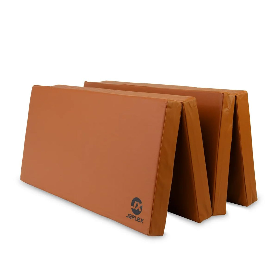 Jeflex - klappbare Weichbodenmatte & Turnmatte 200 x 100 x 8 cm MADE IN GERMANY/Gymnastikmatte tragb