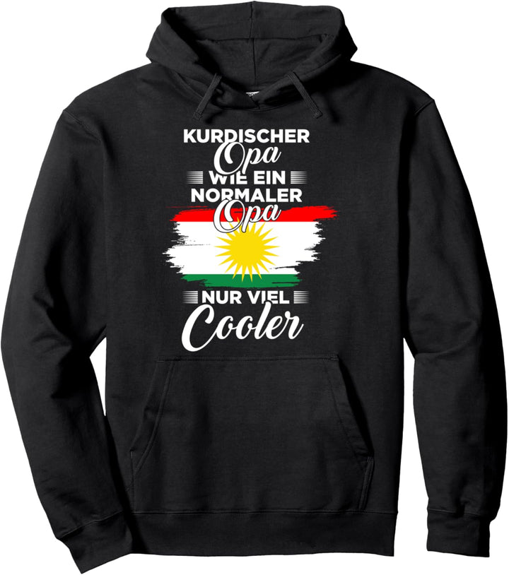 Kurdischer Opa Kurden Grossvater Kurdistan Pullover Hoodie