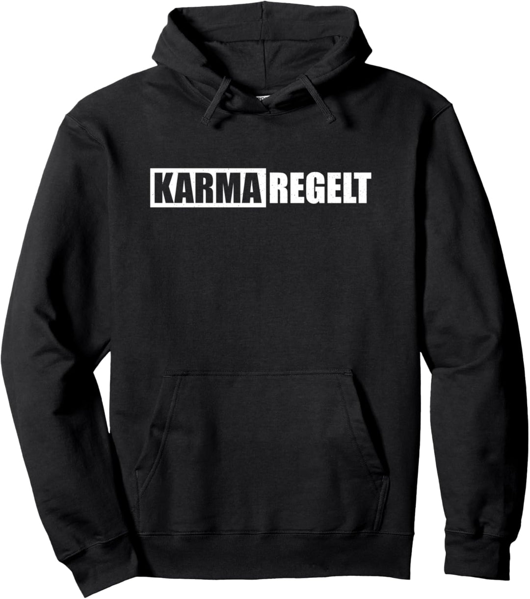 Karma Regelt Spirituell Pullover Hoodie