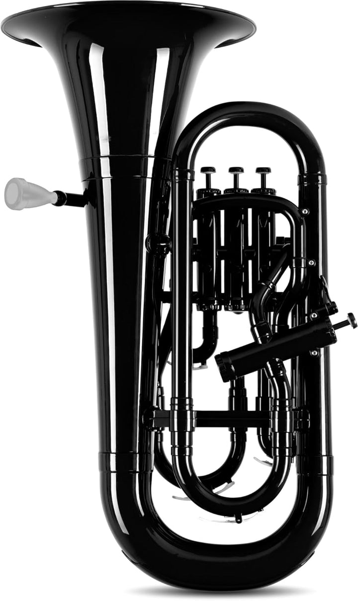 Classic Cantabile MardiBrass Kunststoff Bb-Euphonium - 4 Aluminium-Ventile - nur 2,2 kg leicht - ink