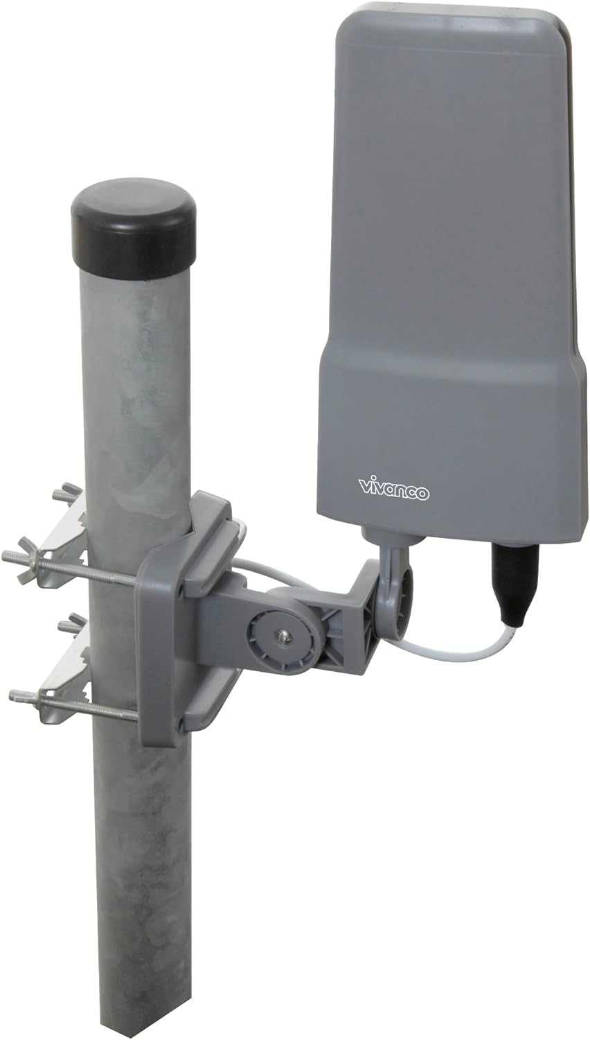 Vivanco TVA 500 Aussenantenne für TV/Radio (42 dB, Multi-Directional) grau Standard outdoor 42dB Ver