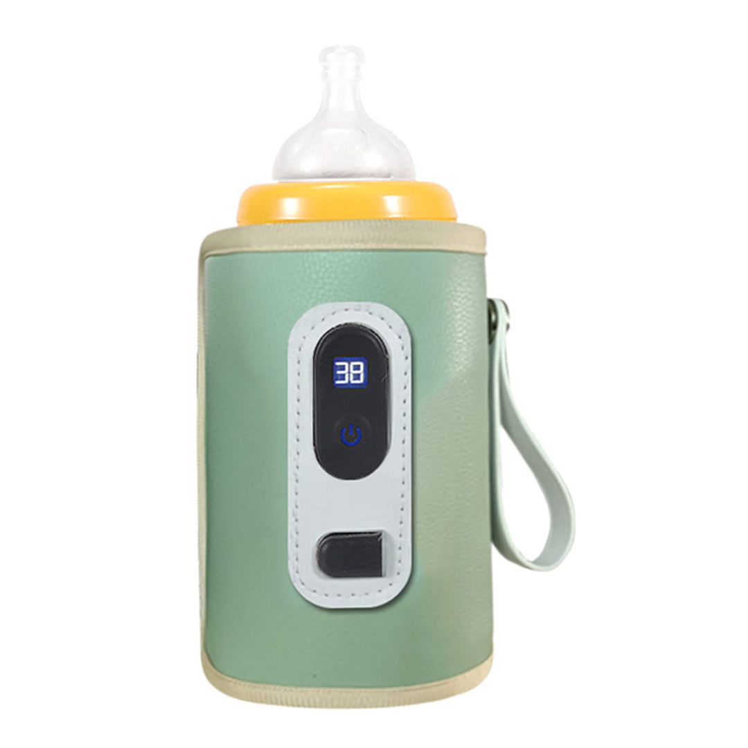 Keenso USB-Baby-Flaschen Wärmer, LCD-Bildschirm-Temperatur Präzise Heizung Milch Wärme Bewahrer für