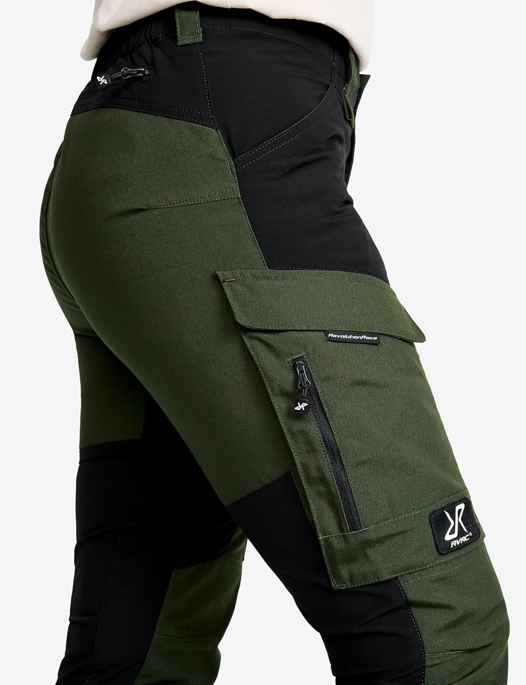 RevolutionRace Damen RVRC GP Pants, Hose zum Wandern und für viele Outdoor-Aktivitäten S Forest Gree