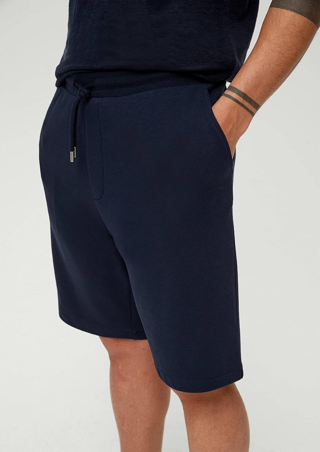 s.Oliver Herren Sweat Short, Blau 5955