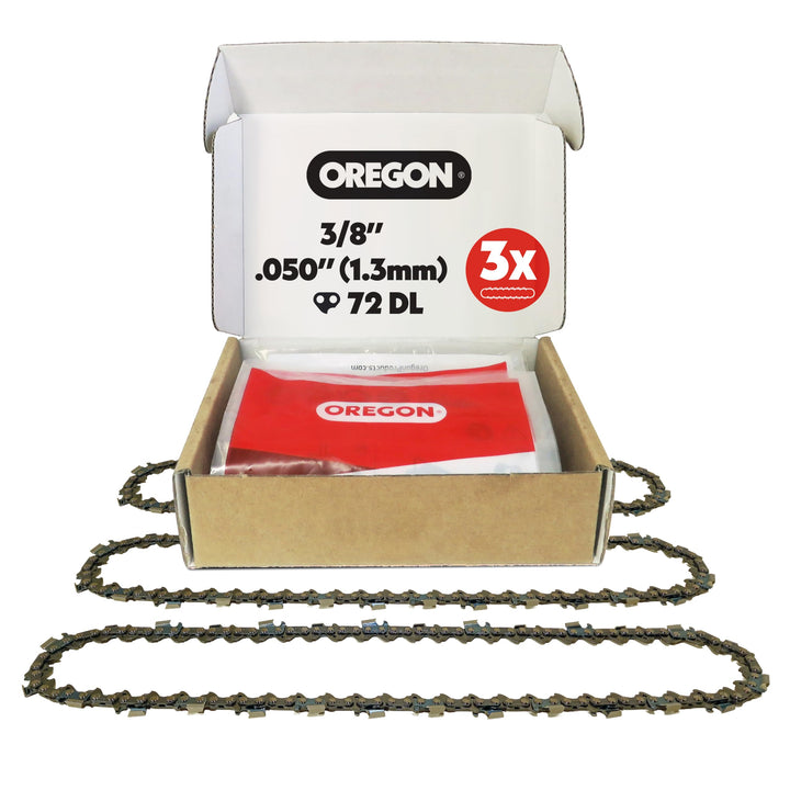 Oregon E72X3 Sägekette, grau 3-Pack, 3-Pack