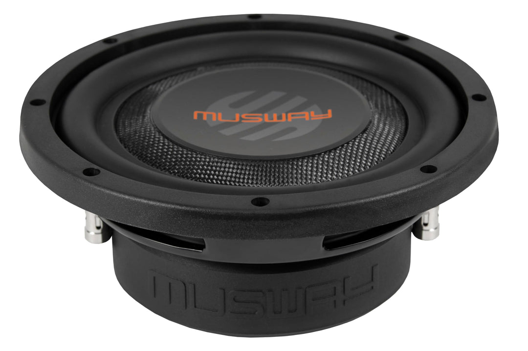 Musway MWS844-20cm (8") Flat Subwoofer mit Doppelschwingspule und 500W max.