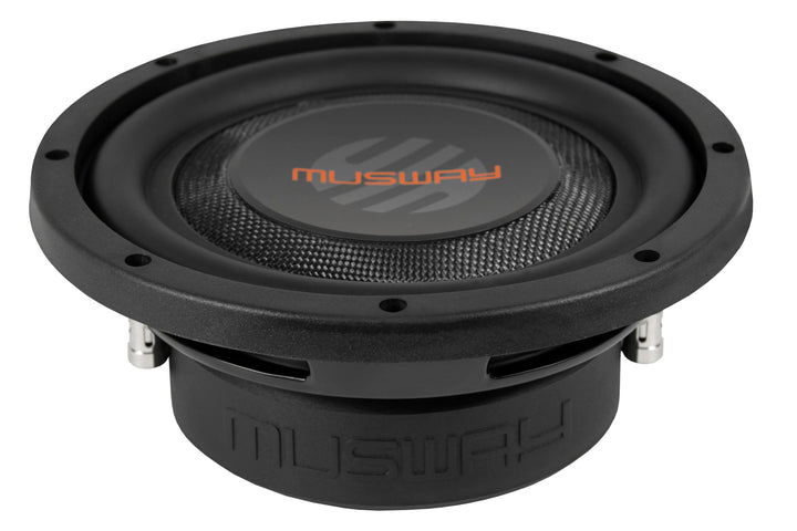 Musway MWS844-20cm (8") Flat Subwoofer mit Doppelschwingspule und 500W max.