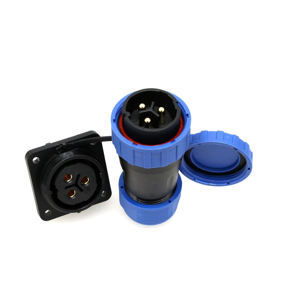 ZBLZGP TY28 Lötfreier Stecker Buchse IP68 Wasserdichter Steckverbinder 2-9 Pin Stromstecker Buchse S