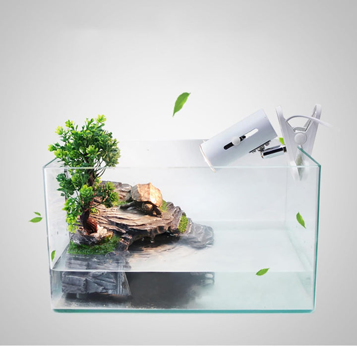 OMEM Reptilienbox Unterschlupf Terrarium Versteck Höhlen Schildkröte Rampe Basking Platform Habitat