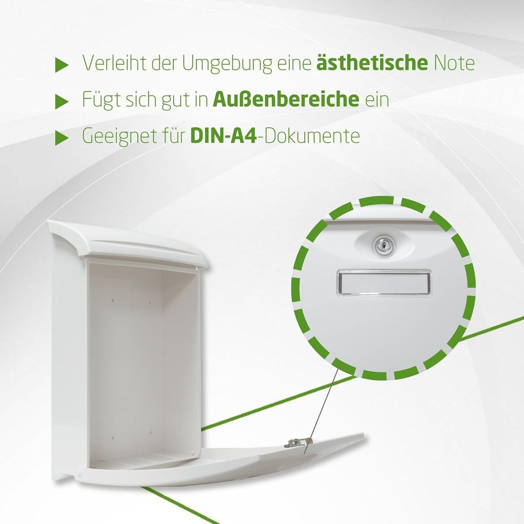 Amig 18815 Briefkasten, Weiss