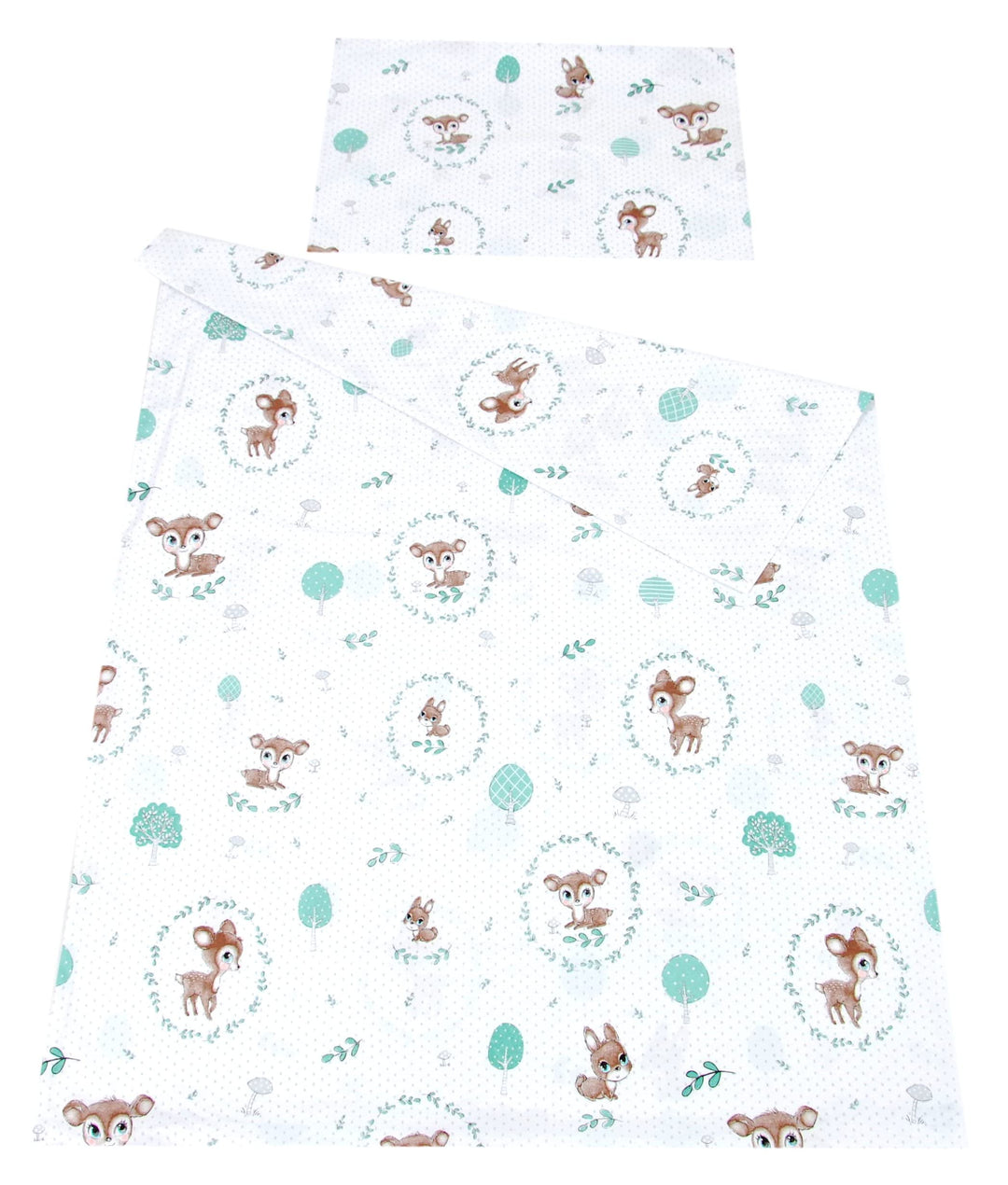 Babylux Bettwäsche Bezug 2 TLG. 100 x 135 cm Kinderbettwäsche Bettwäsche Bettset Babybettwäsche (120