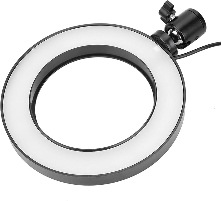 6 Zoll Rundes LED-Ringlicht, USB-Schnittstelle Dreifarbige Temperatur, 10 Stufen Einstellbare Dimmba