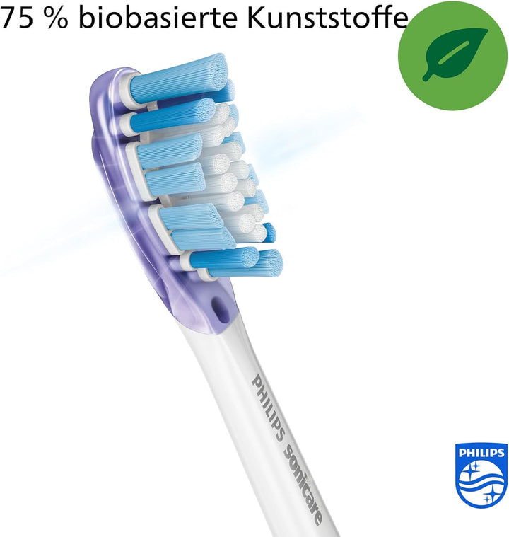 Philips Sonicare Original G3 Premium Gum Care Standard Schallzahnbürstenköpfe - 4er-Pack in Weiss (M