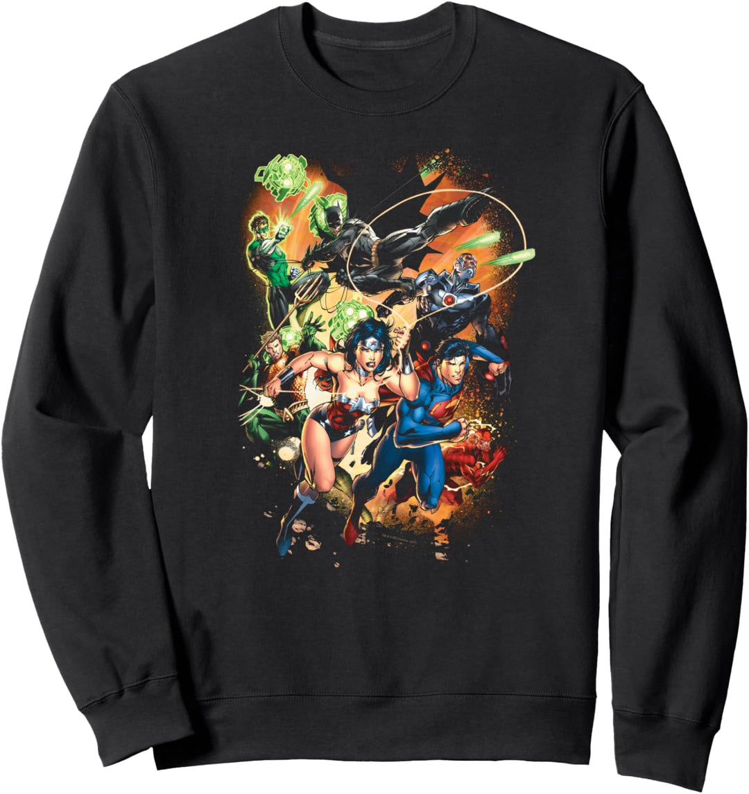 Justice League Battle Ready Sweatshirt