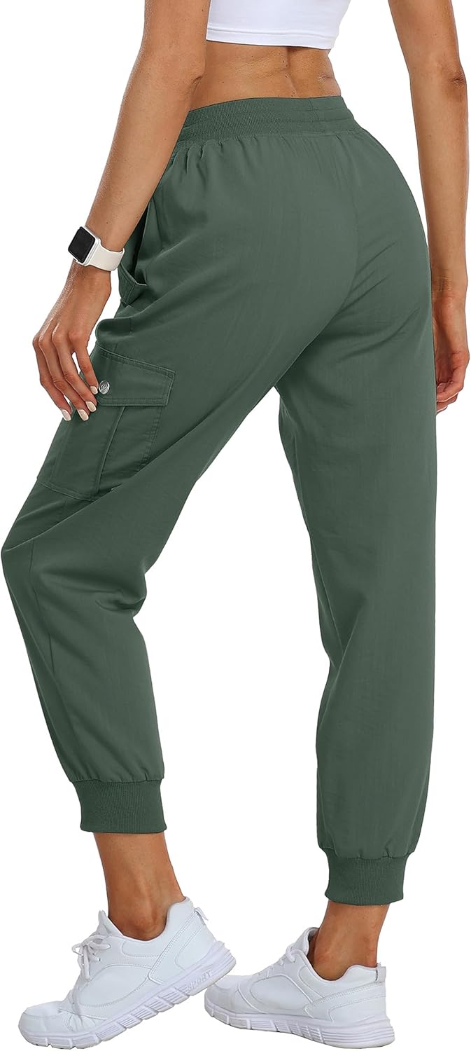 JINSHI Hosen Damen Cargohose Wanderhose Leichte Jogginghose Freizeithose Funktionshose Outdoorhose m