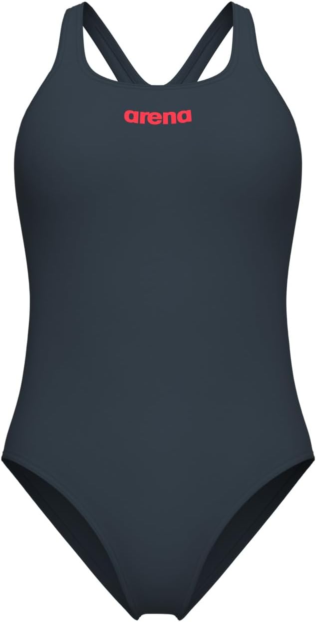 ARENA Damen Women's Team Swimsuit Swim Pro Solid One Piece Swimsuit (1er Pack) 30 Asphalt-bright Cor