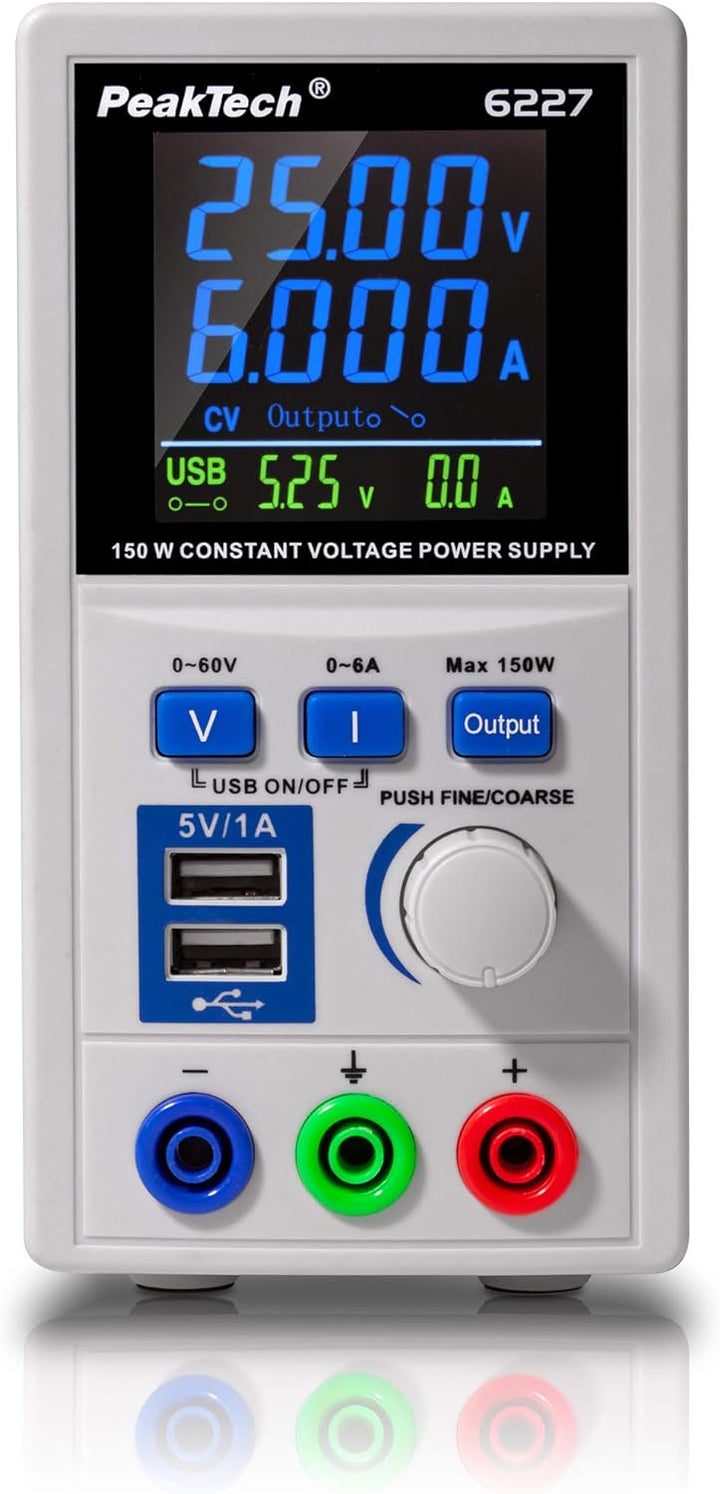 PeakTech P 3442 True RMS Digital Multimeter für Elektriker mit 60000 Counts & 4.0 Bluetooth & P 6227