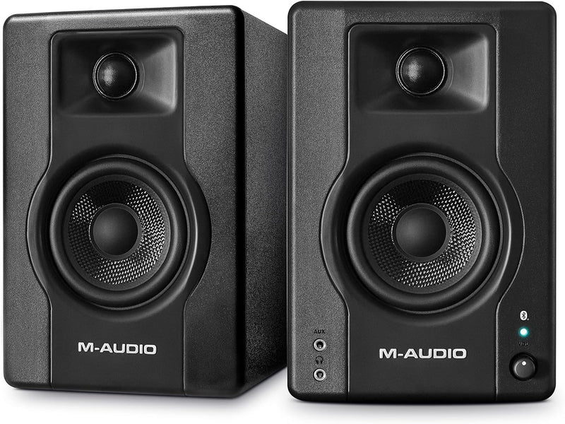 M-Audio BX4BT 4,5" Studio-Monitore mit Bluetooth High-Definition Monitor Lautsprecher Boxen für Reco