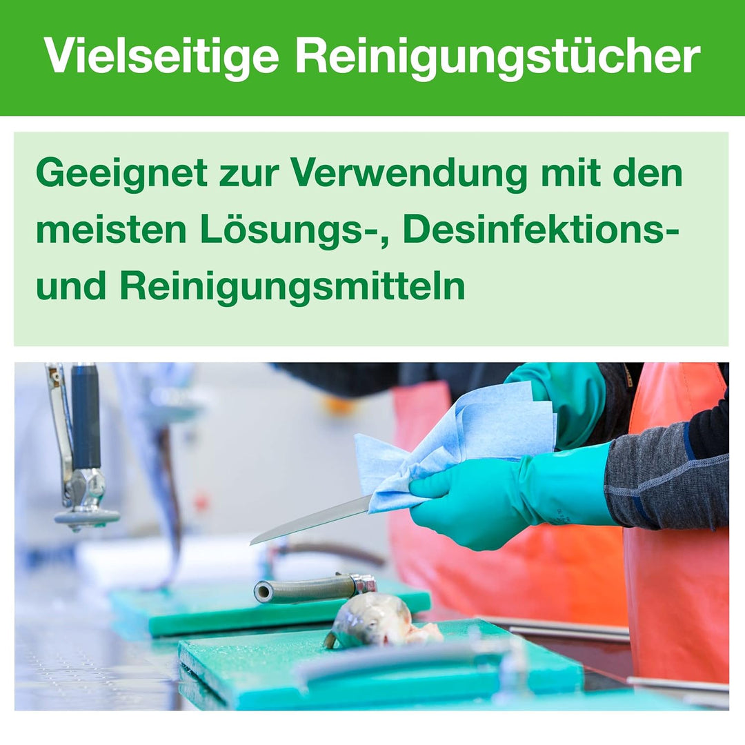 Tork 194550 Langlebige Farbige Reinigungstücher für W8 Small Pack System / 1-lagiges Reinigungstüche