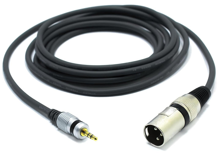 XLR Stecker auf 3,5mm Stereo Klinke Kabel 3m Mikrofonkabel 3 Polig auf 3.5 TRS Klinkenstecker Adapte