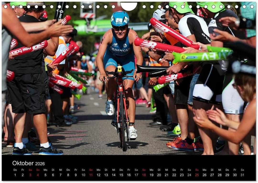 TRIATHLON 2026 (Wandkalender 2026 DIN A4 quer), CALVENDO Monatskalender: Triathlon Kalender 2016 (CA