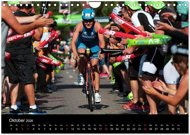 TRIATHLON 2026 (Wandkalender 2026 DIN A4 quer), CALVENDO Monatskalender: Triathlon Kalender 2016 (CA