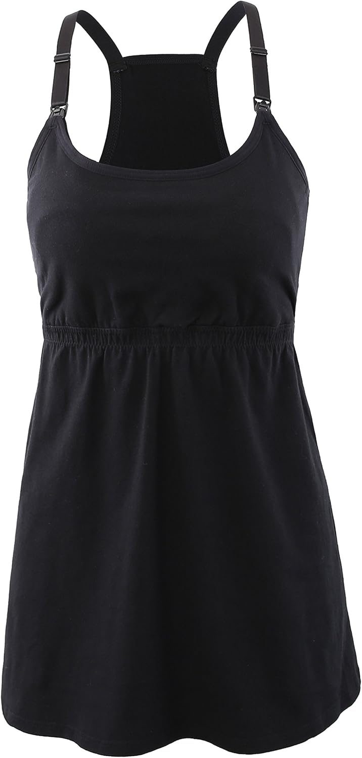 ZUMIY Still-Top, Schwangeres Stillshirt aus Baumwolle- Umstandsmode T-Shirt Damen Still Umstands-Top