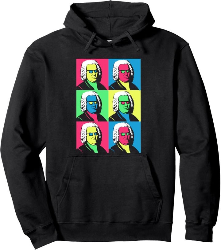 Bach Pop Art - Lustiger Bach Pullover Hoodie