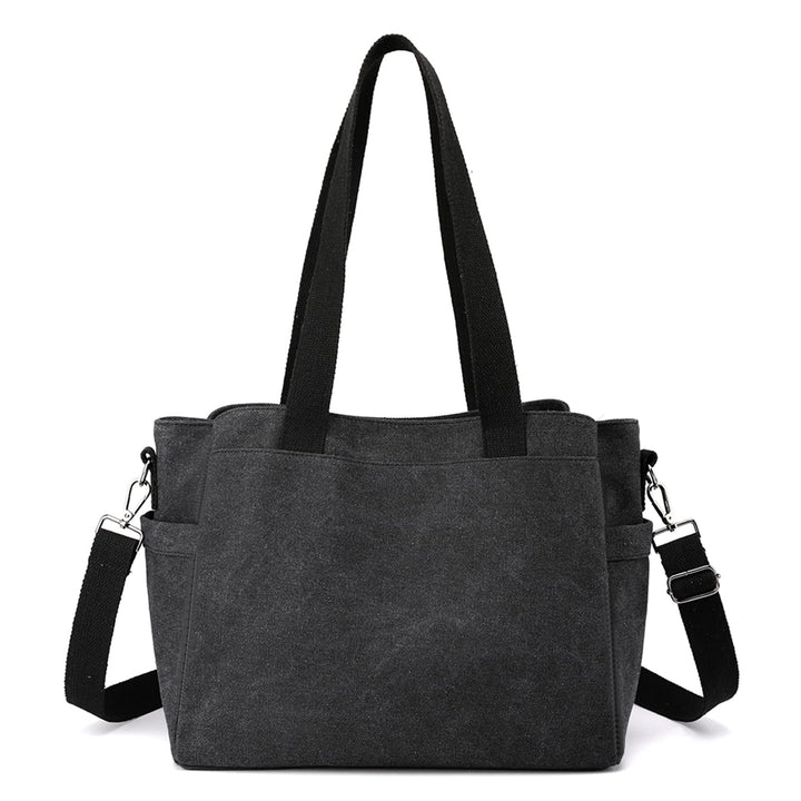 CORIOS Damen Schultertasche Canvas Handtasche Casual Tragetasche Grosse Kapazität Umhängetasche Mult