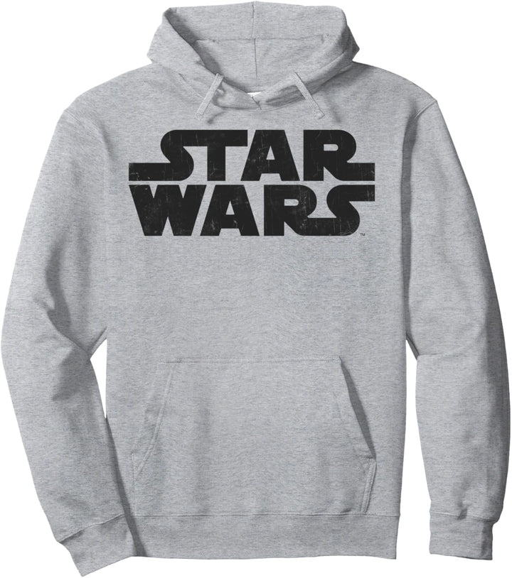 Star Wars Classic Black Logo Pullover Hoodie