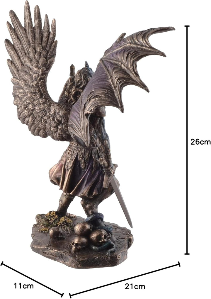 Nephilim beim jüngsten Gericht Dämon mit Schwingen- bronziert by Veronese