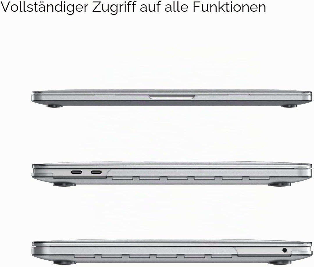 Fintie Hülle Kompatibel mit MacBook Pro 13 (2016-2022) A2338(M2/M1)/A2289/A2251/A2159/A1989/A1706/A1