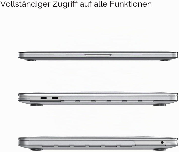 Fintie Hülle Kompatibel mit MacBook Pro 13 (2016-2022) A2338(M2/M1)/A2289/A2251/A2159/A1989/A1706/A1