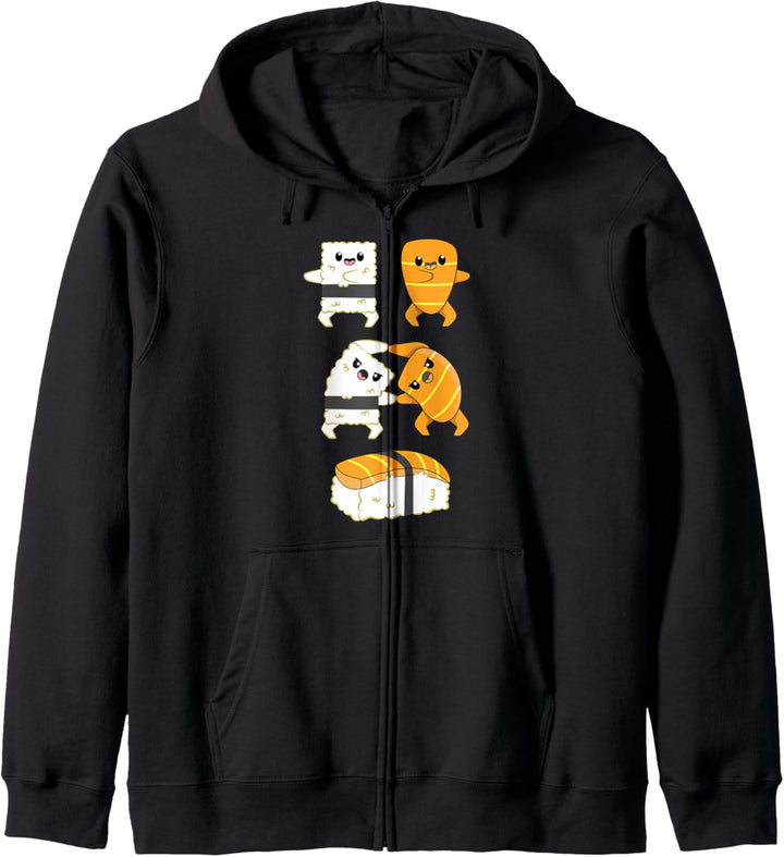 Sushi An d Nigiri Fushion Japan Anime Kapuzenjacke