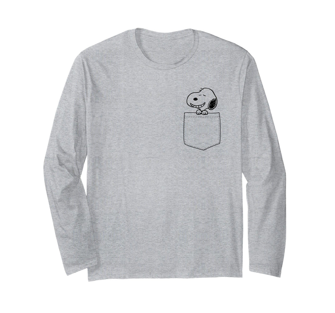 Peanuts Snoopy Tasche Langarmshirt