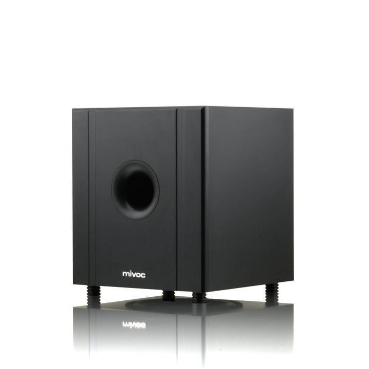 mivoc SW1100A schwarz, aktiver Subwoofer, Aktivsubwoofer - Preis-/Leistungssieger Audio Video Foto 1