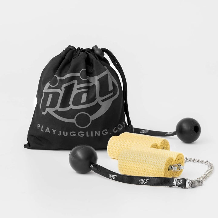 Play Juggling Spielen Sie Jonglieren Poseidon Fire Poi Fast-Replace - Pure Kevlar® Fire Chains Flame