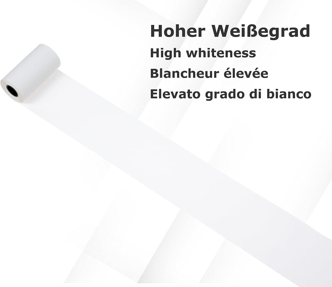 HeiGroup - HeiPOS 20x Thermorollen BPA frei (B/Ø) 80mm / 80mm - Länge 80m, Kern Ø 12mm, Flächengewic