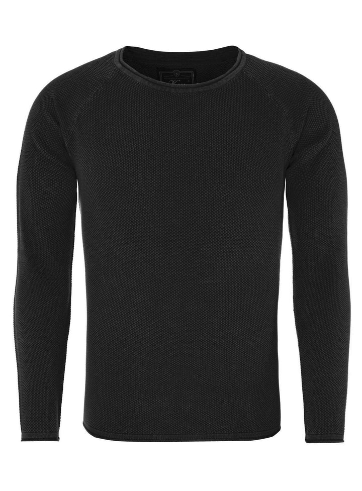 KEY LARGO Herren MST Thomas Pullover S Anthrazit, S Anthrazit