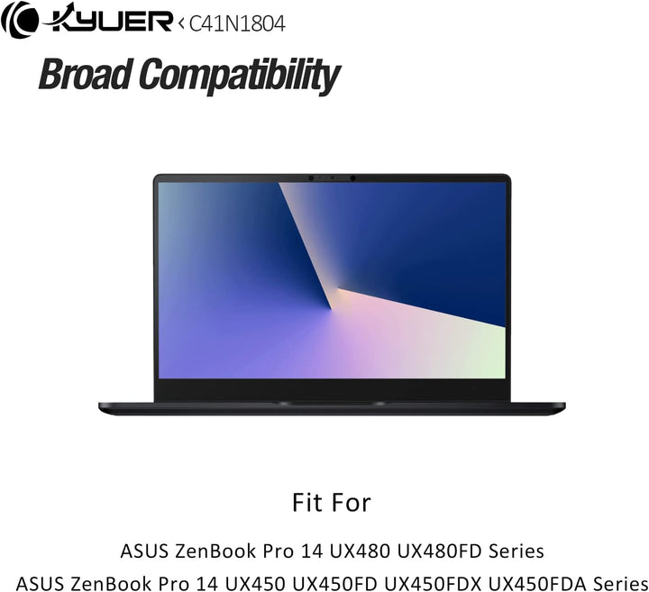 C41N1804 Laptop Akku für Asus ZenBook Pro 14 UX450 UX450F UX450FD UX450FDX UX450FDA UX480 UX480F UX4