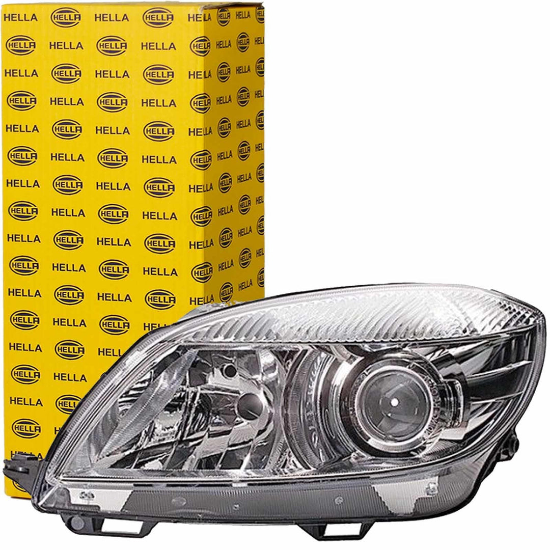 HELLA 1ZL 010 417-421 DE/FF/Halogen-Hauptscheinwerfer - rechts - für u.a. Skoda Fabia II (542) Recht