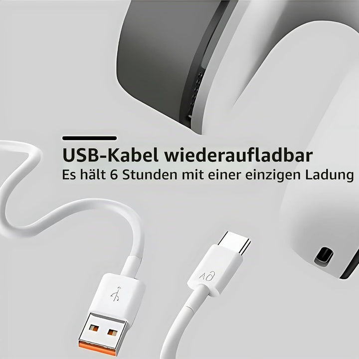 M1 Fusselrasierer Elektrisch Aufladbar – Leistungsstarker Fusselentferner &amp; Fuselrasier für Kleidung