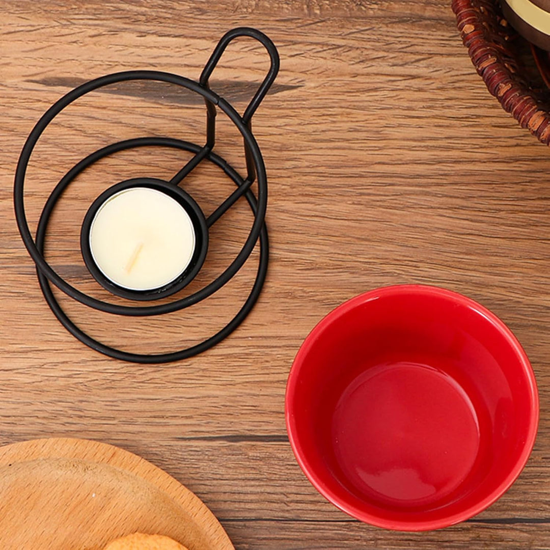 Generisch Fondue - Zubereiter,Schokoladenschmelztasse - Für Butter, Käse, Romantische Abende, Gesell