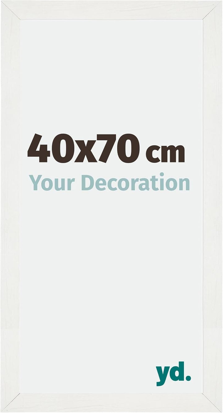 yd. Your Decoration - Bilderrahmen 40x70 cm - Bilderrahmen aus MDF mit Acrylglas - Antireflex - Ausg