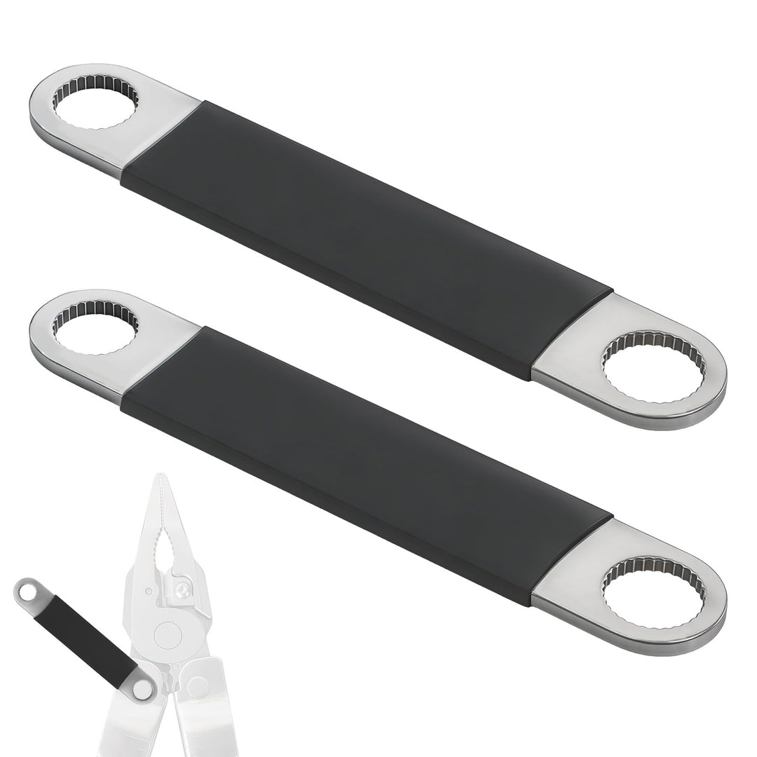 2er-Pack Rändelmutter-Entfernungsschlüssel-Set für Multi-Tool-Demontage, mittleres & grosses Edelsta